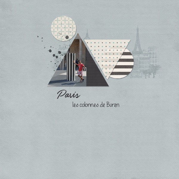 Paris - les colonnes de Buren