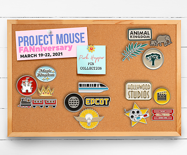 Park Hopper Cork Board