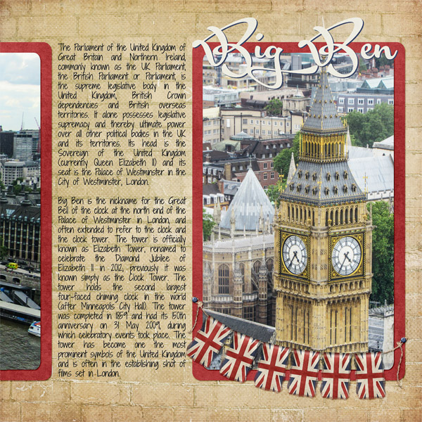 Parliament and Big Ben - right side