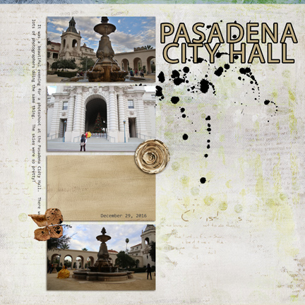 Pasadena City Hall 6x6