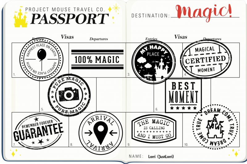 Passport Filled