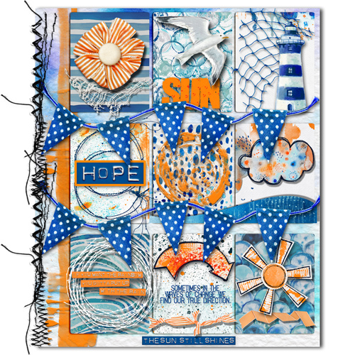 Paula Kesselting In The Waves  of Change Pocket Page