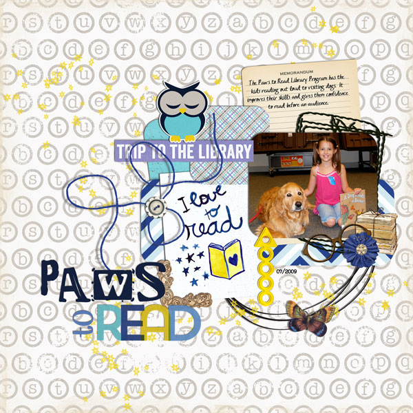 paws to read
