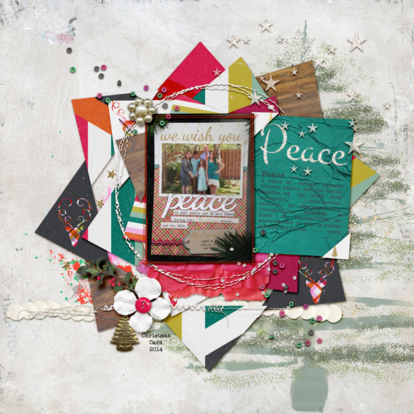 Peace- Christmas card 2014