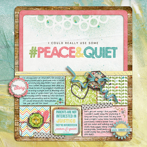 #peace&quiet