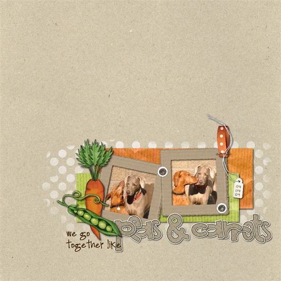 peas and carrots