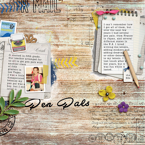 pen pals - MOC day 17