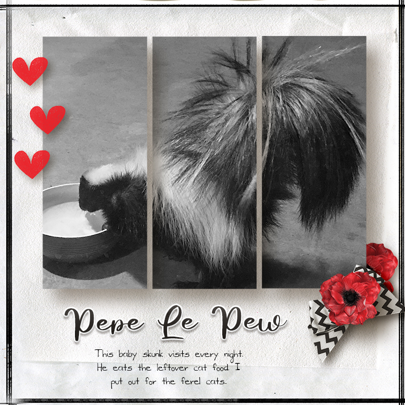 Pepe Le Pew - Oct 24 Inspiration Chal