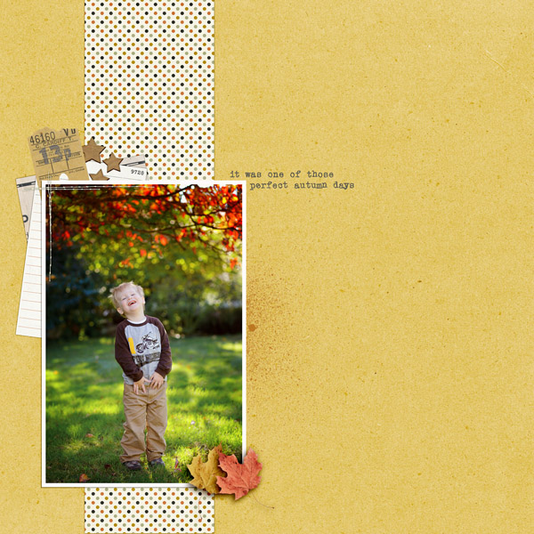 perfect autumn day