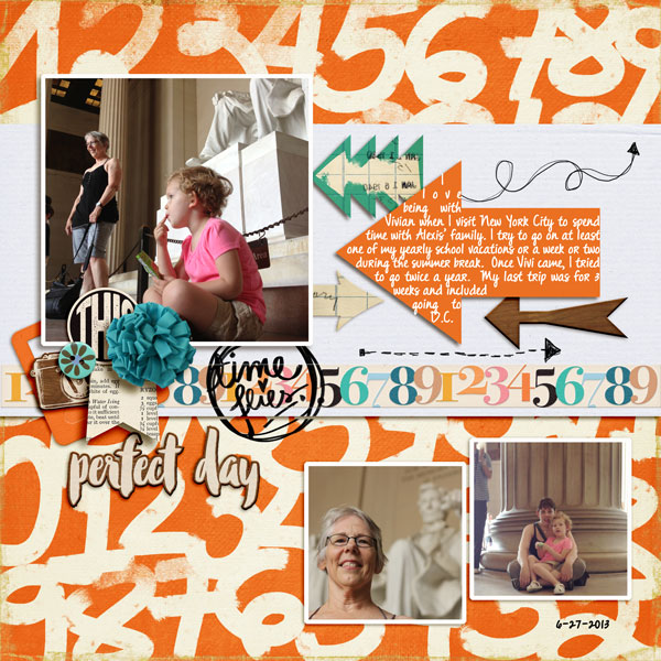 Perfect Day | March Slow Scrap - Journaling Technique