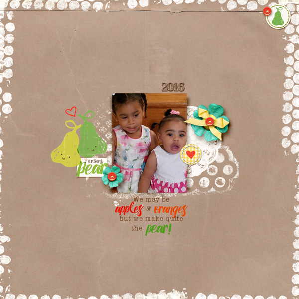 Perfect Pair - June Slow Scrap 6/27