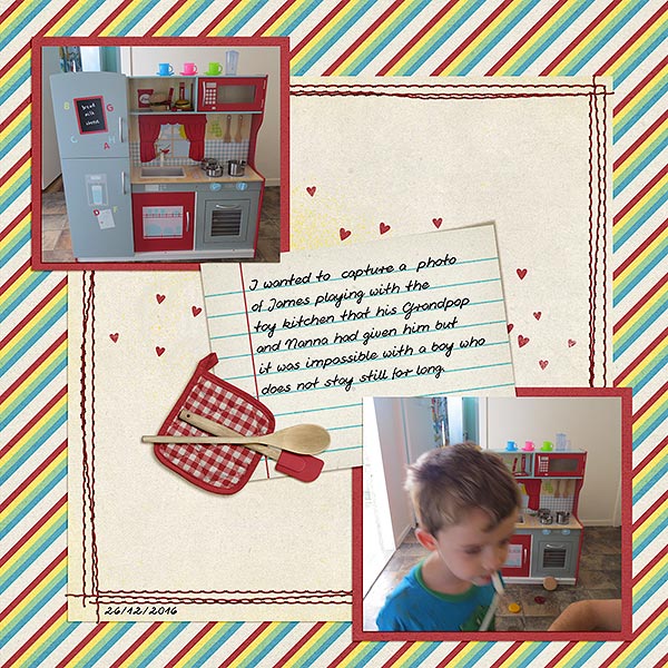 Perfectly Imperfect - Toy Kitchen for James