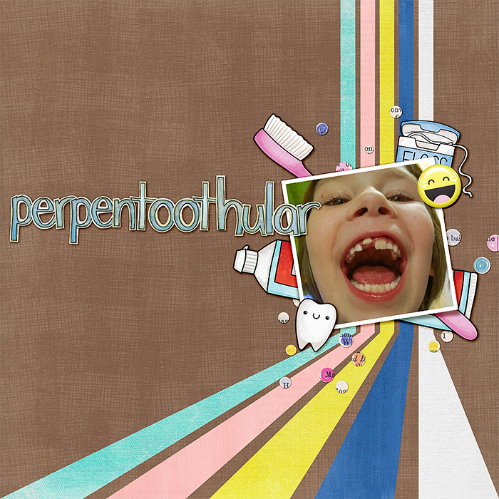 Perpentoothular