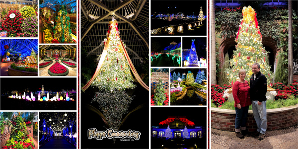 Phipps Conservatory at Christmas