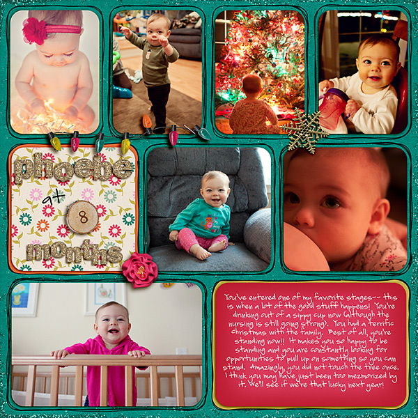 Phoebe at 8 Months