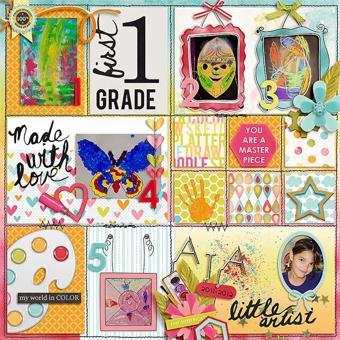 Phoebe's 1st Grade AiA Page 2