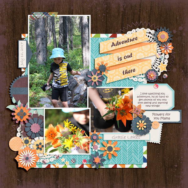 Picking Flowers At Grassie