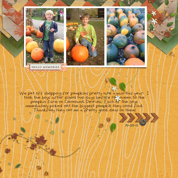 Picking Pumpkins