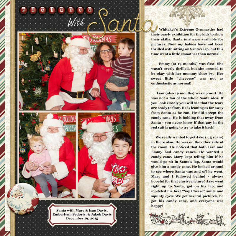Pictures With Santa - MOC4 Day 13
