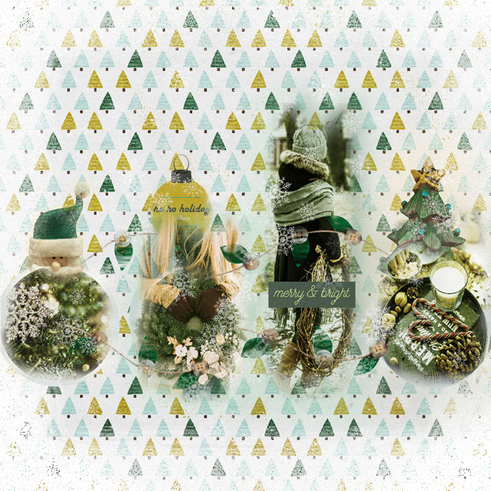 Pink Reptile Designs-December Template Challenge-Christmas Pine