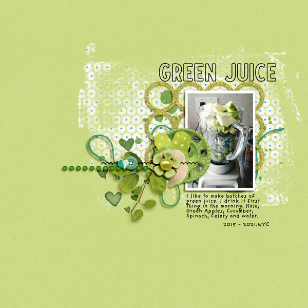 Pink Reptile Designs: July-Aug 2021 - Green Juice