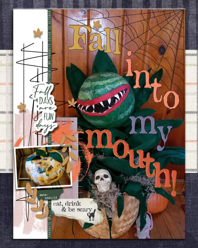 Pink Reptile Designs October Template Challenge 2021