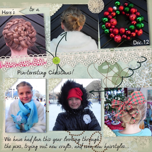 Pinteresting Xmas for doodle challenge