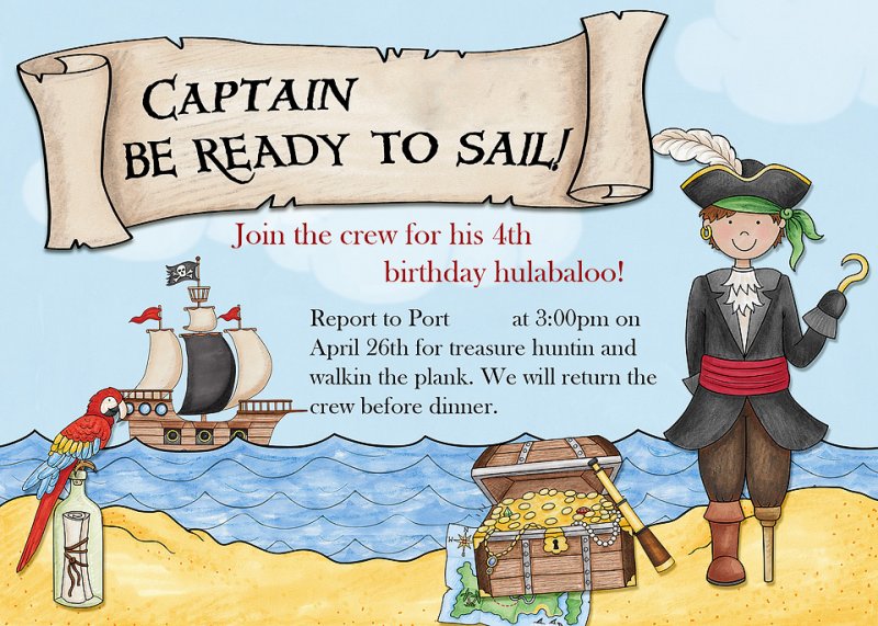 Pirate Invite