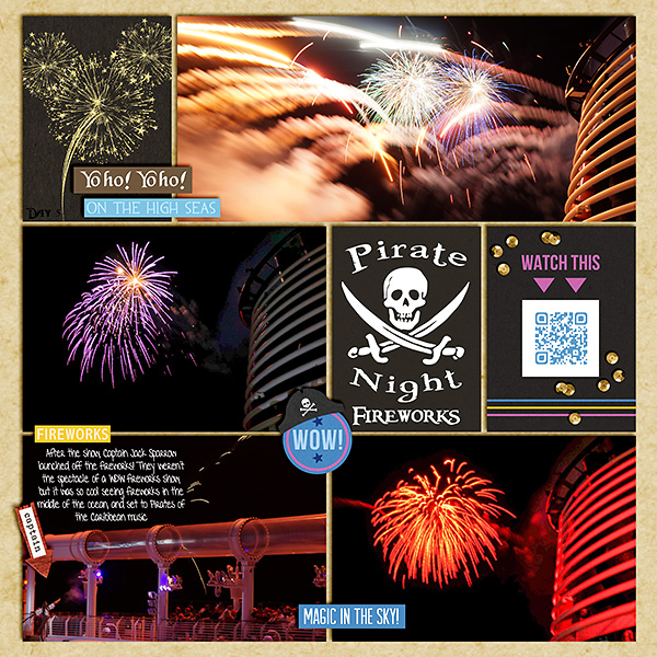 Pirate Night Fireworks