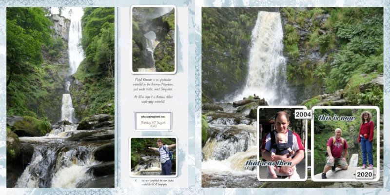 Pistyll Falls  (2 pager)