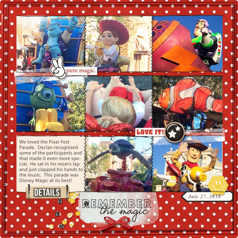 Pixar Parade