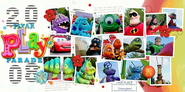 Pixar Play Parade