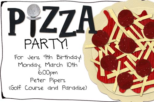 pizza party