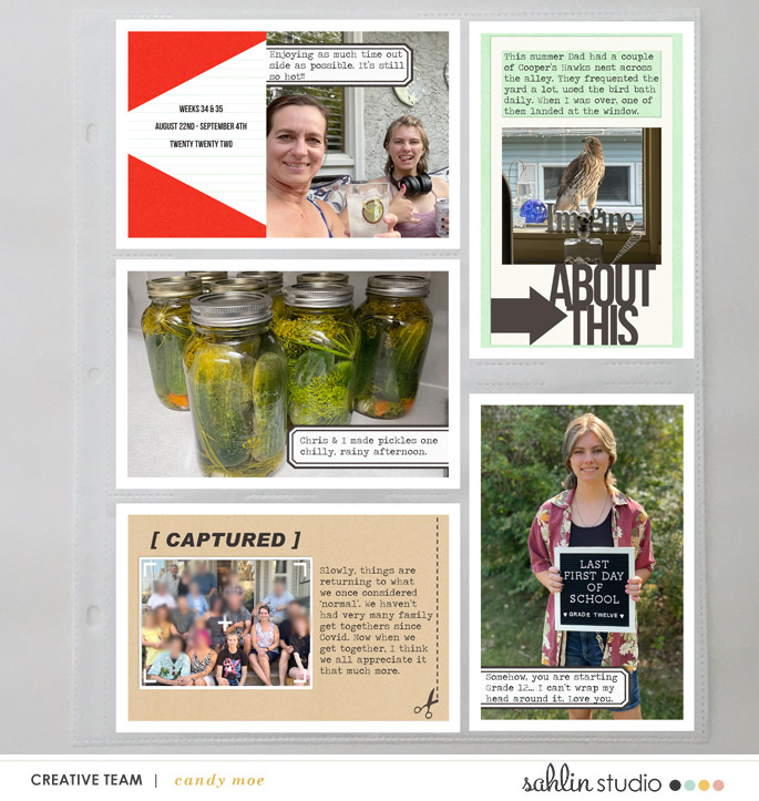 PL2022 - Weeks 34 & 35 | Sahlin Studio
