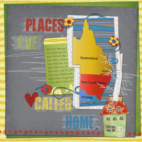 Places I've called home... so far