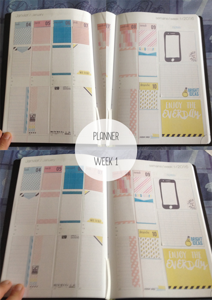 Planner 2016 - week 1