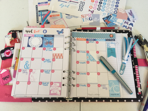 Planner Calendar for April