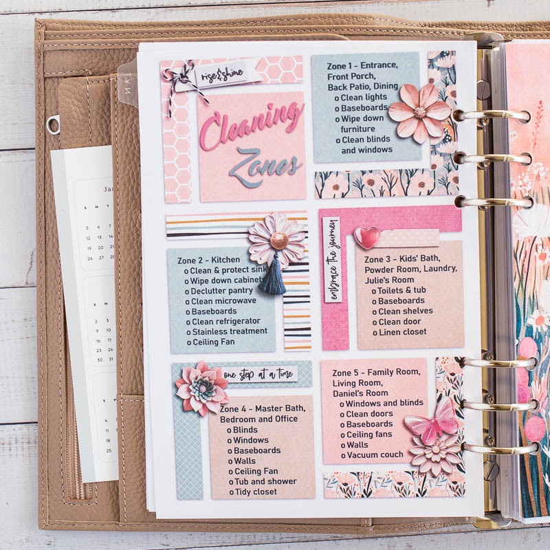 Planner Cleaning Schedule (hybrid)