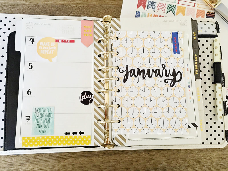 Planner - January