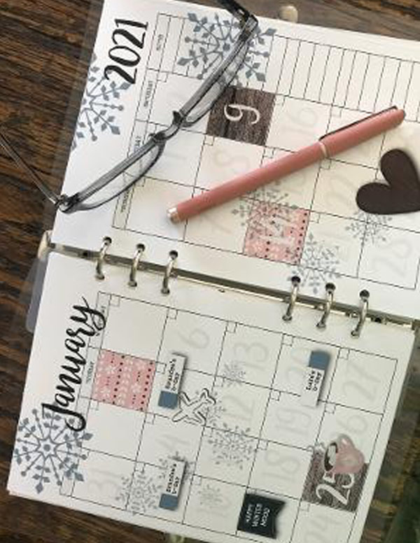 Planner January