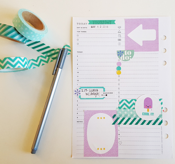 Planner Page - I've Got a Plan 3