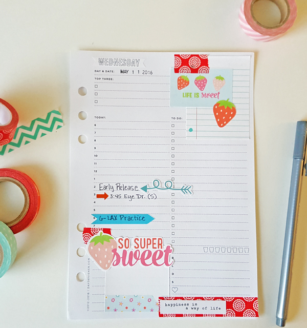 Planner Page - I've Got a Plan 4