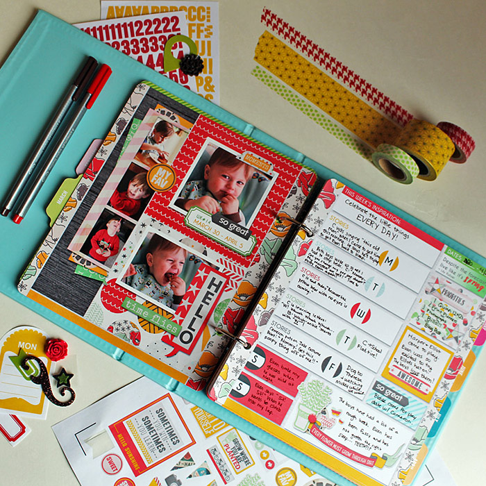 Planner Pages 03 - March - Week 14 in PL Album