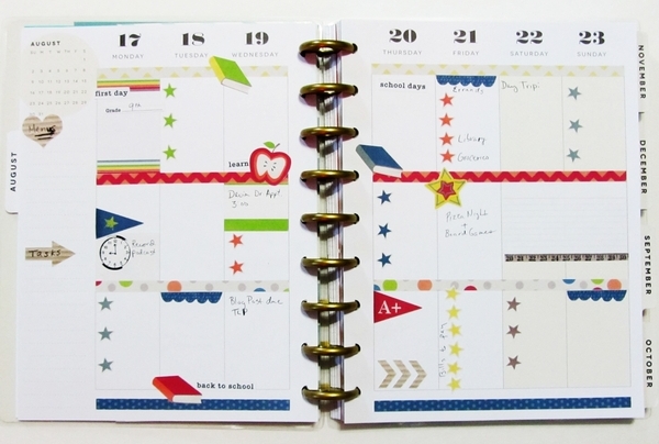Planner Pages August 17-23