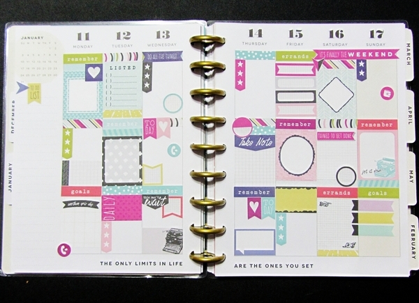 Planner Pages January 11-17