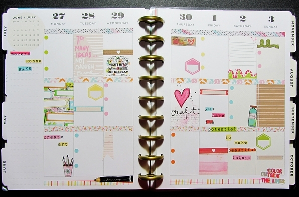 Planner Pages June 27 - July 3