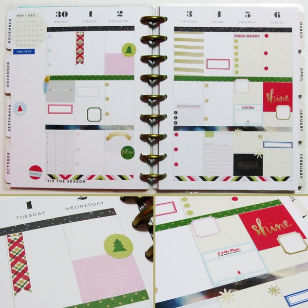 Planner Pages Nov 30 - Dec 6