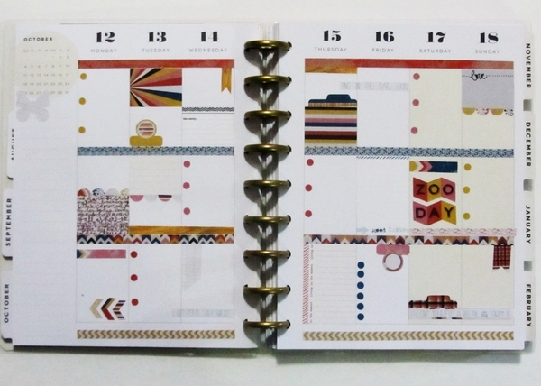 Planner Pages October 12-18