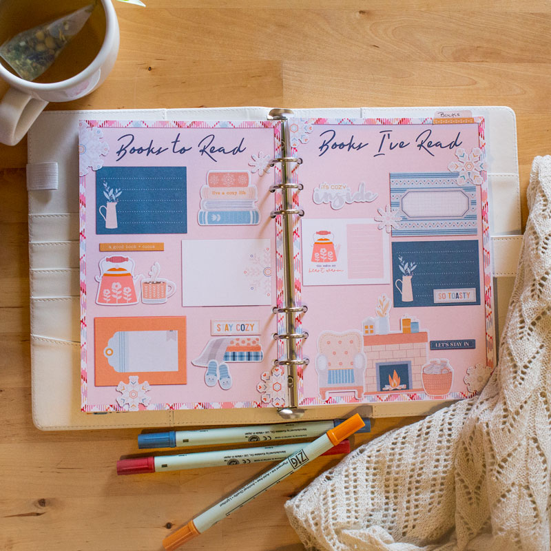 Planner Reading Tracker -- Hybrid