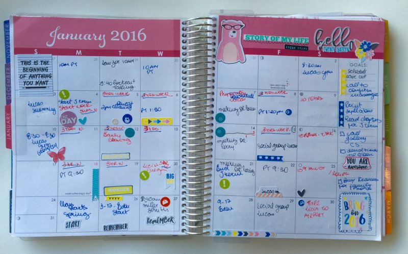 Planner Spread 2